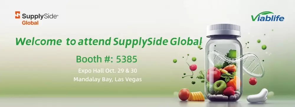 تستعرض Viablife مكوناتها الطبيعية المبتكرة في معرض SupplySide Global 2025