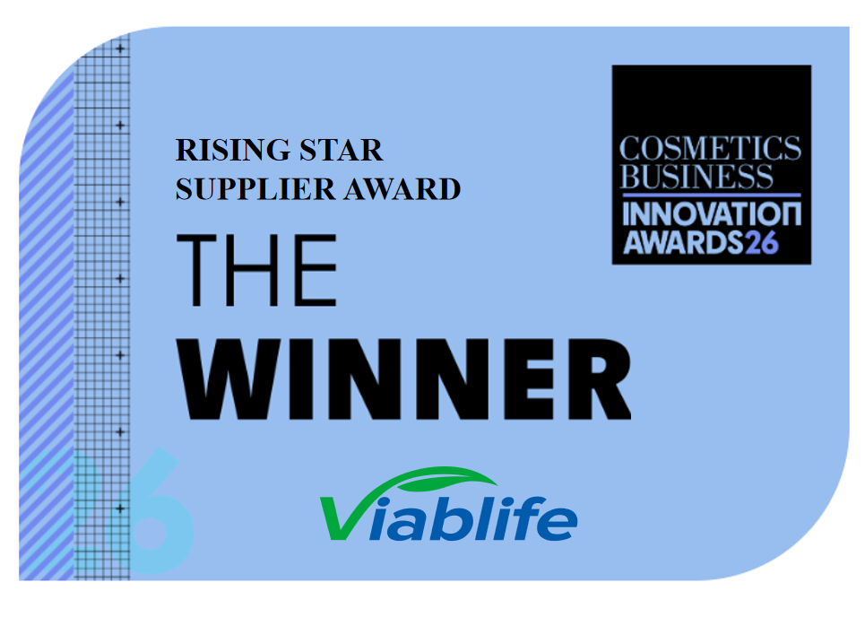 فاز منتج النياسيناميد الحيوي 100% من شركة Viablife (BioNia™) بجوائز مرموقة في مجال ابتكار مستحضرات التجميل! فاز منتج النياسيناميد الحيوي 100% من شركة Viablife (BioNia™) بجوائز مرموقة في مجال ابتكار مستحضرات التجميل!